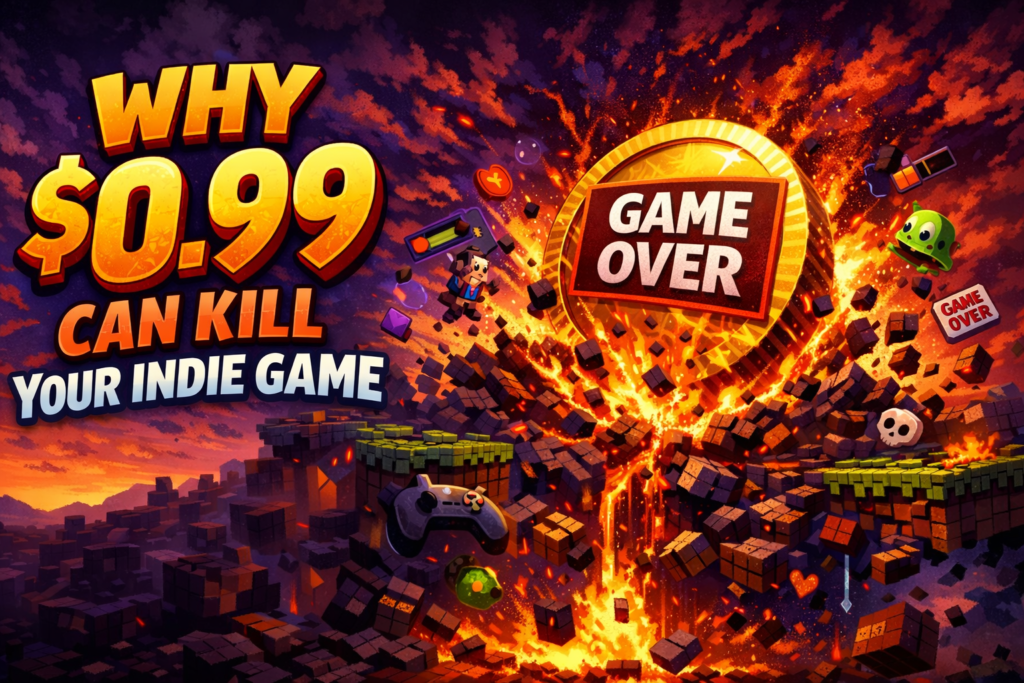 Why 99 cents can really kill your indie game dream, dont let it be your "game over"